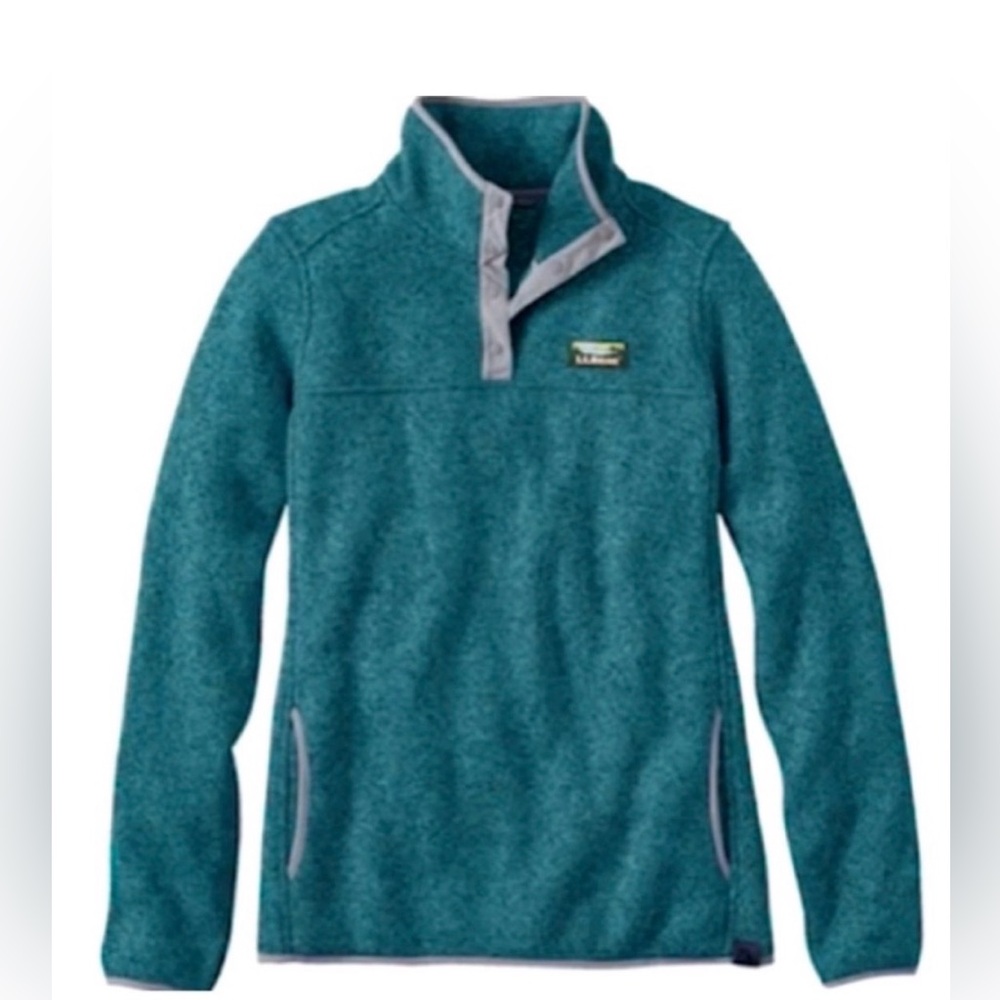L.L. Bean Women's L.L.Bean Sweater Fleece Pullover